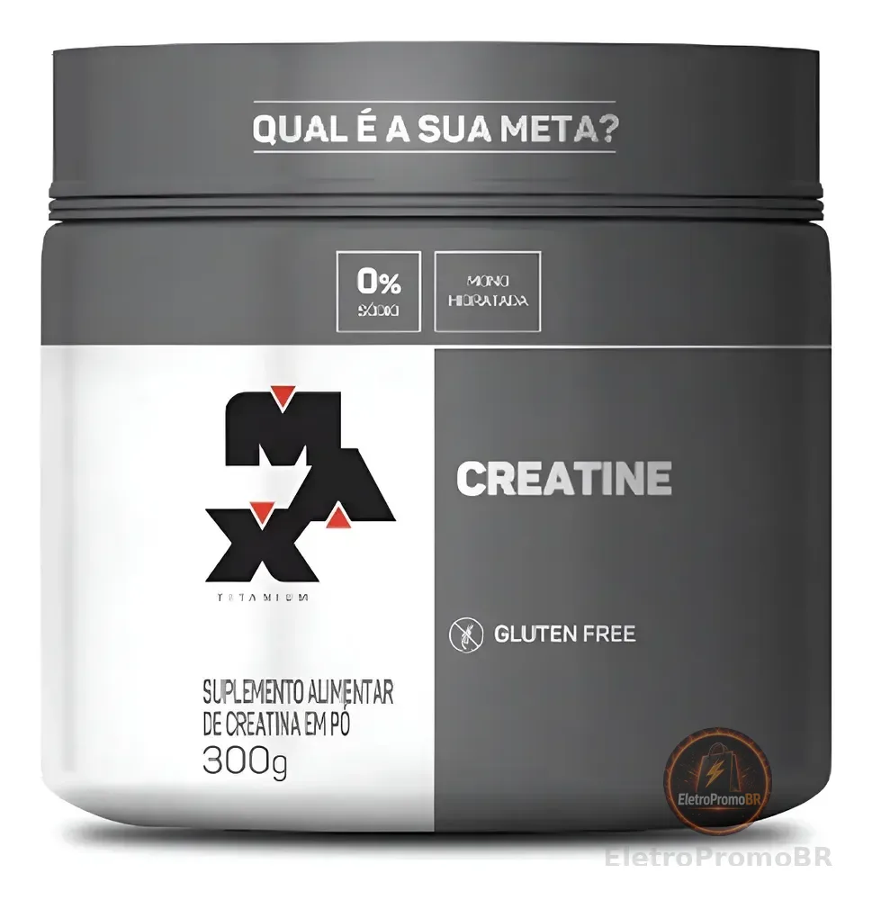 Creatina 300g - Max Titanium Sem Sabor