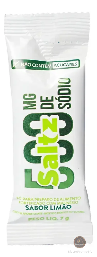 Eletrólitos Saltz Z2 Performance de Limão Sem Açúcar, Pack com 10 Sticks