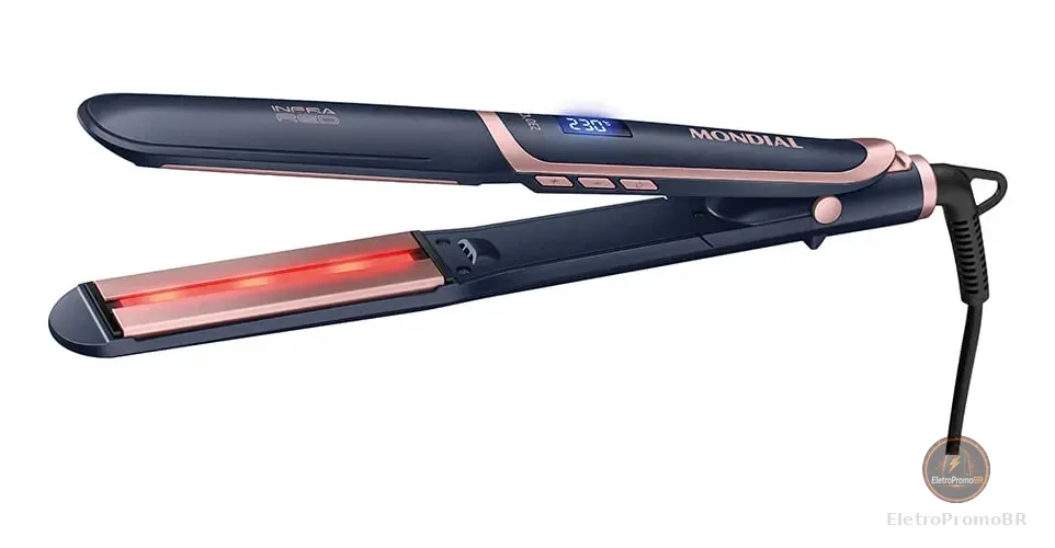 Prancha Alisadora InfraRed, Mondial, 55W - P-01-IR