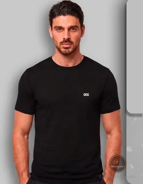 Camiseta Masculina Furadinha Dryfit Poliamida - Occ