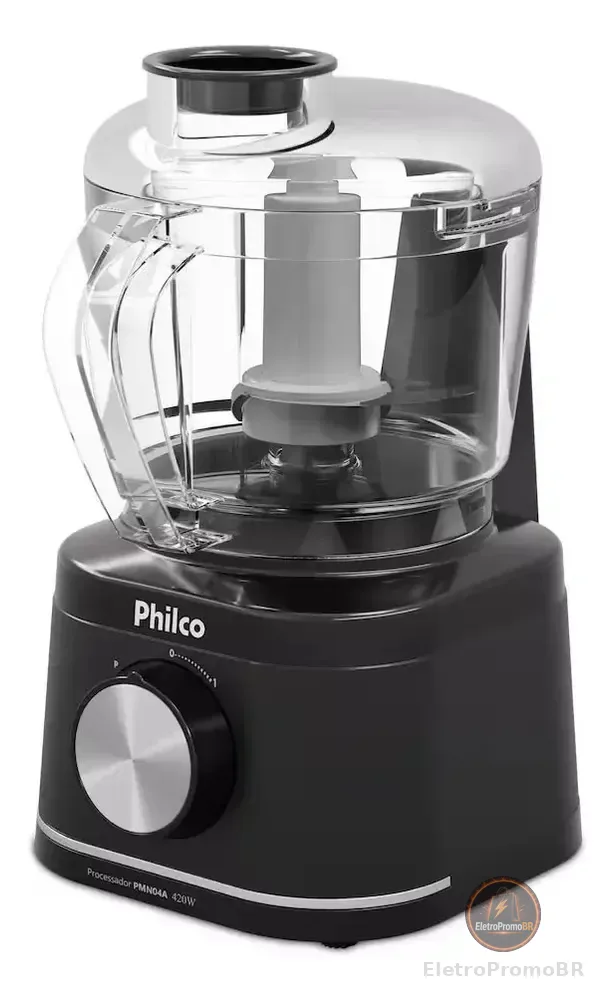 Processador de Alimentos Philco 420W 500ml com Pulsar Compacto PMN04A
