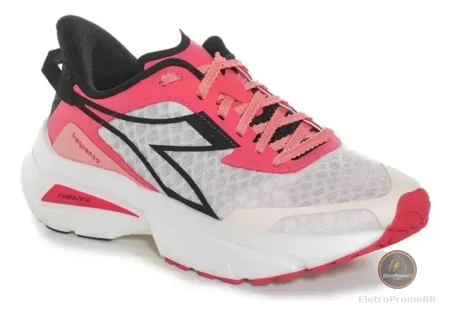 Tênis Esportivo Masculino Diadora Frequenza W Branco