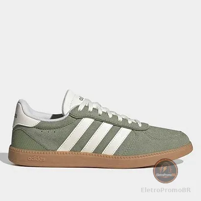 Tênis Adidas Breaknet Sleek Suede Feminino