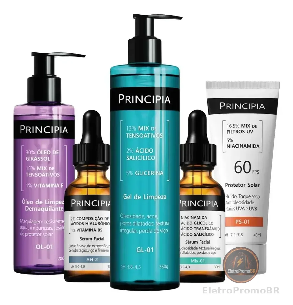 Principia Kit Antiacne Demaquilante Essencial
