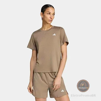 Camiseta Adidas We Min Crew Feminina
