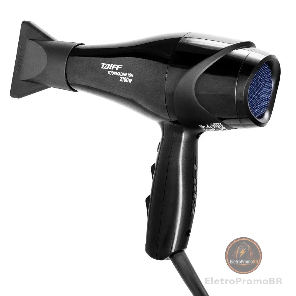 SECADOR Taiff TOURMALINE 2100W 127V, preto