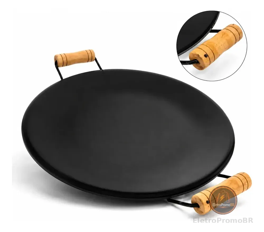 Disco De Arado 57cm C/alça Arredondada Grande Aço Reforçado