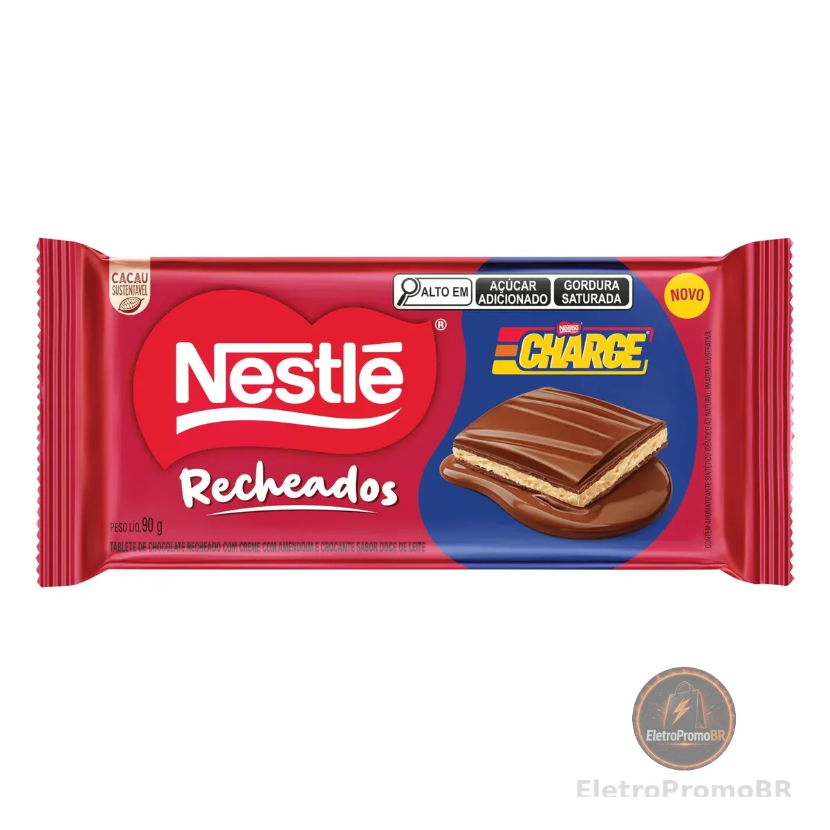 NESTLÉ CHARGE Recheado 90g Tablete