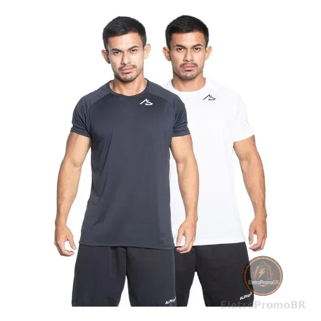 Kit 2 Camisetas Dry Wolf Alpha