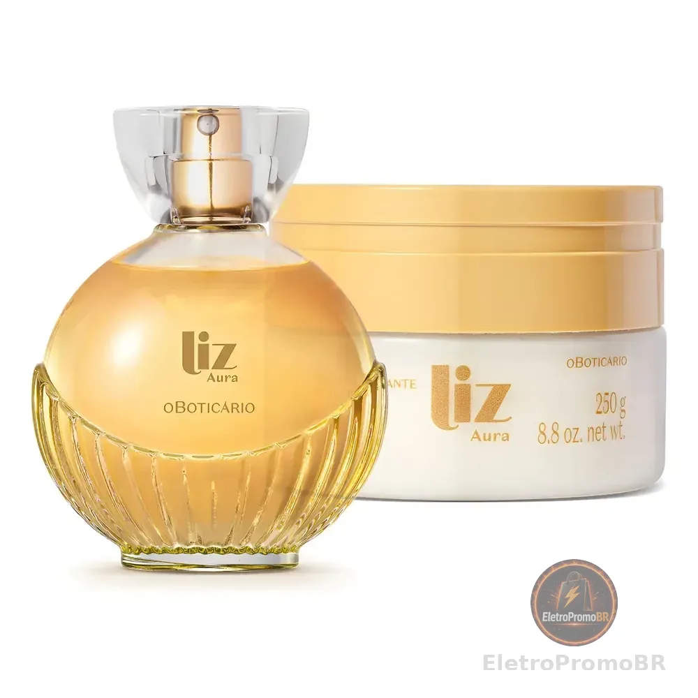 Liz: Colônia 100ml + Creme Corporal 250g