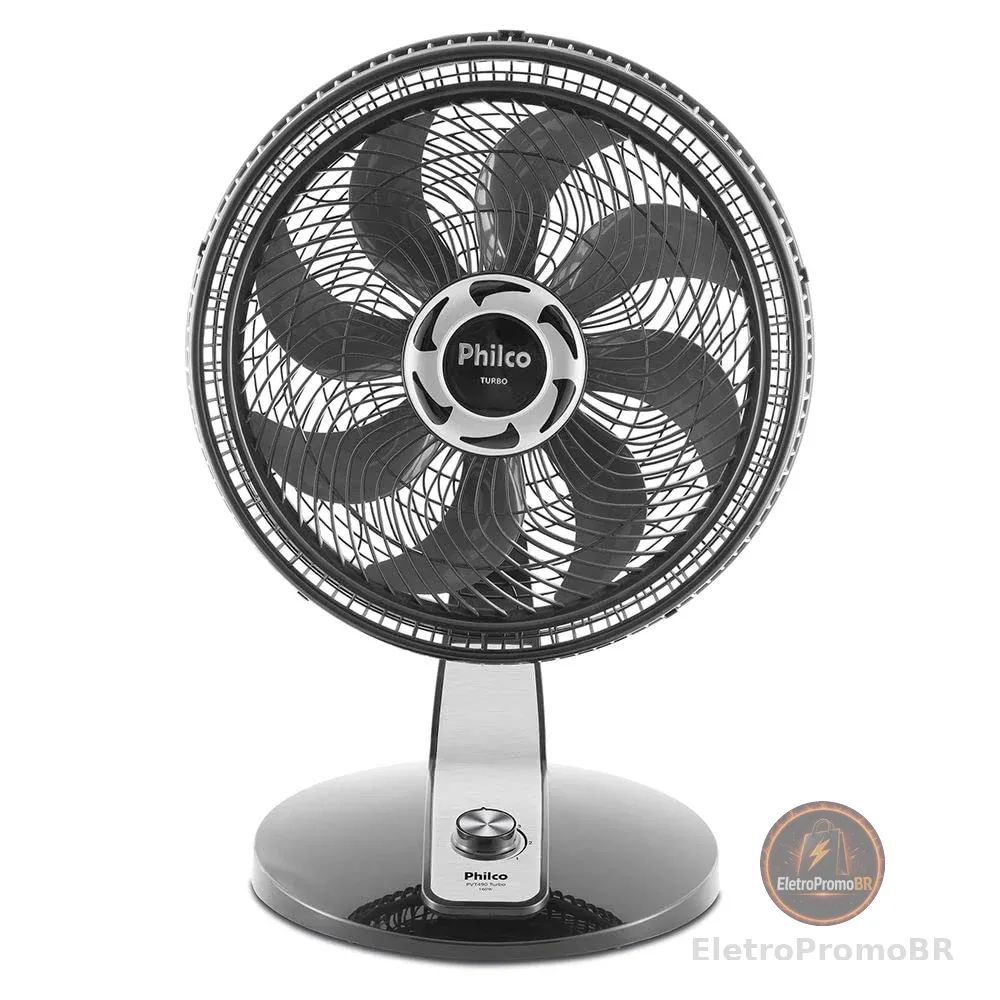 Ventilador, Pvt490 Turbo, 110v, Preto, Philco