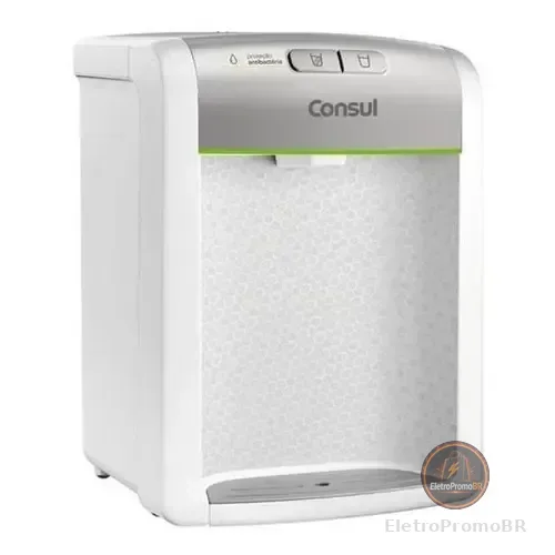 Purificador De Água Natural E Gelada Bivolt Consul - Branco