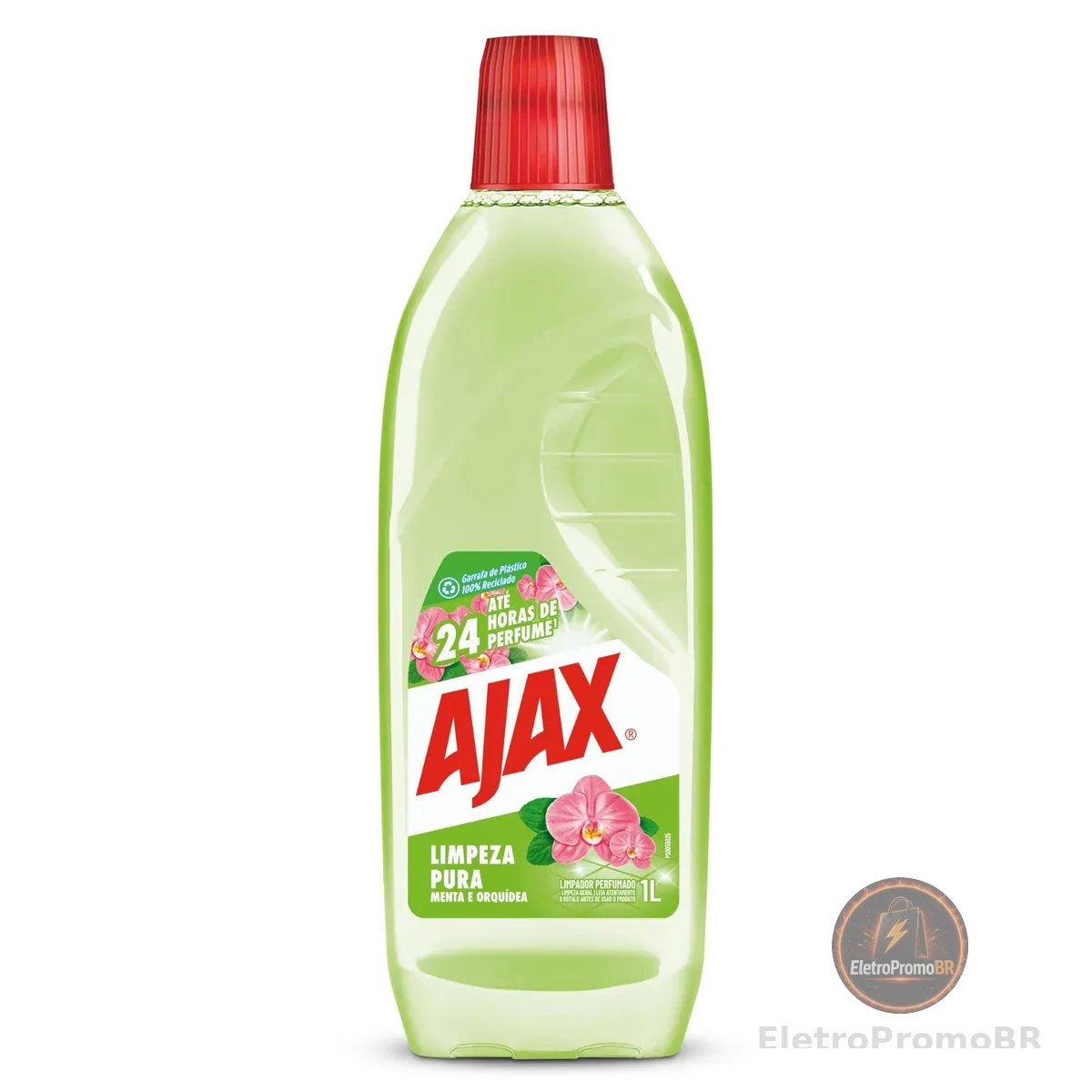Ajax Limpeza Pura Menta e Orquídea Limpador Multiuso, 1L