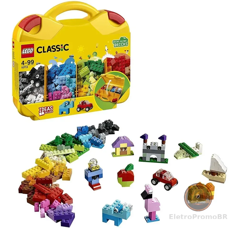 Lego Classic 10713 - Maleta da Criatividade - Quantidade de peças 213