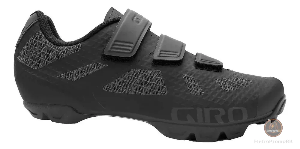 Sapatilha De Ciclismo Giro Ranger Mtb Preta Preto Liso 39 Br