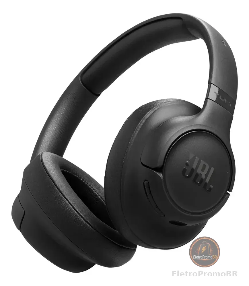Fone de Ouvido Bluetooth JBL Tune 730BT Headphones Over-ear Preto