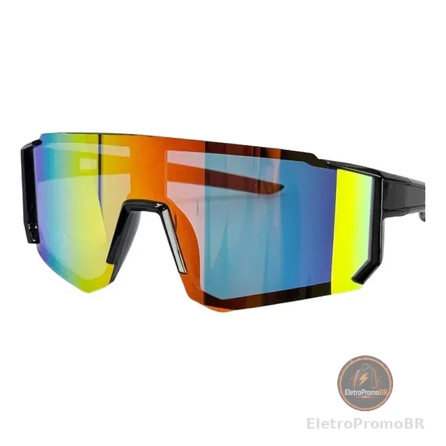Óculos De Sol Esportivo Ciclista Corrida Volei Uv400 Bike