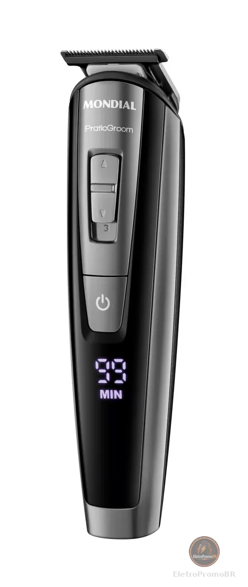 MONDIAL Aparador de Pelos PraticGroom, Preto, Bivolt - BG-09