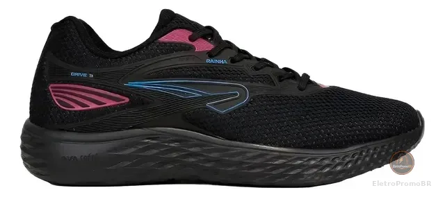 Tênis Rainha Drive 3 Unissex Esportivo Leve Corrida Original