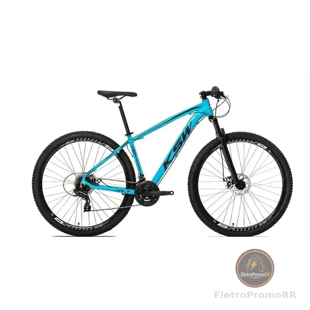 Bicicleta Aro 29 Ksw Alumínio 21v desmontada Freio A Disco