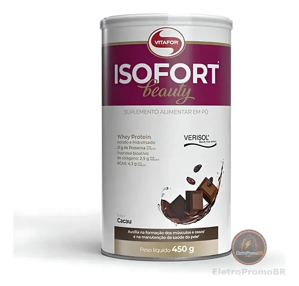 Isofort Beauty Cacau 450g Vitafor