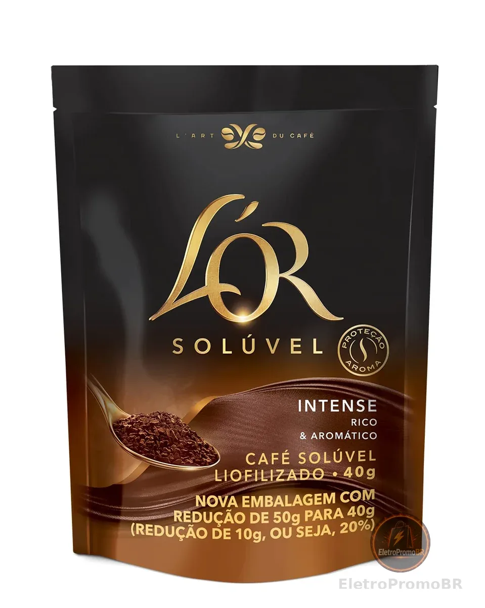 L'OR Café Solúvel Intense Stand Up Pouch 40G