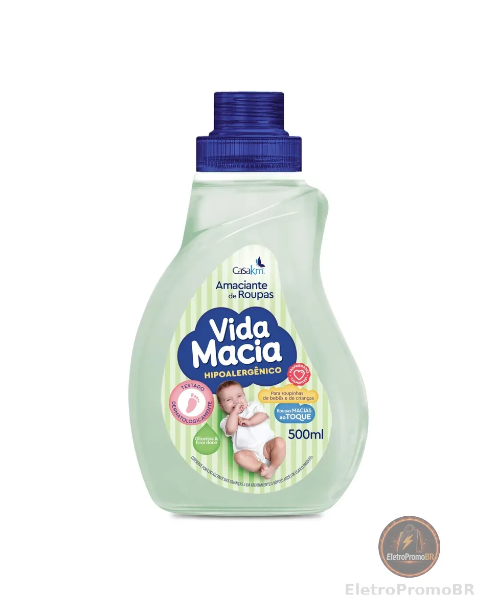 Vida Macia Amaciante Glicerina & Erva Doce 500Ml