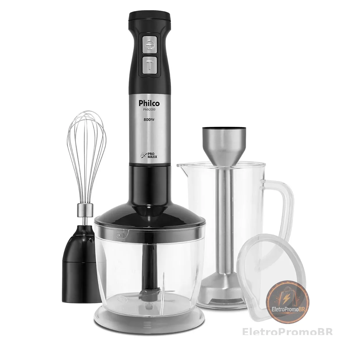 Philco Mixer PMX2000 3 em 1 Inox 800W 220V
