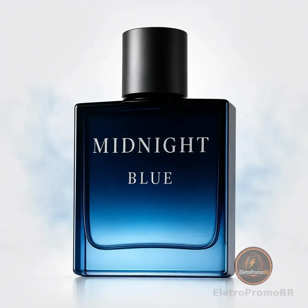 Perfume Masculino Midnight Blue Alta Fixação Attracione Feromônios 100ml Essência Blue Lhp