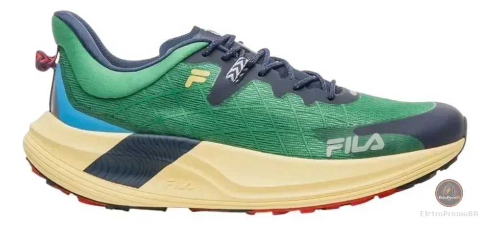 Tênis Fila Racer Skytrail Masculino Verde Lisa 45 Br
