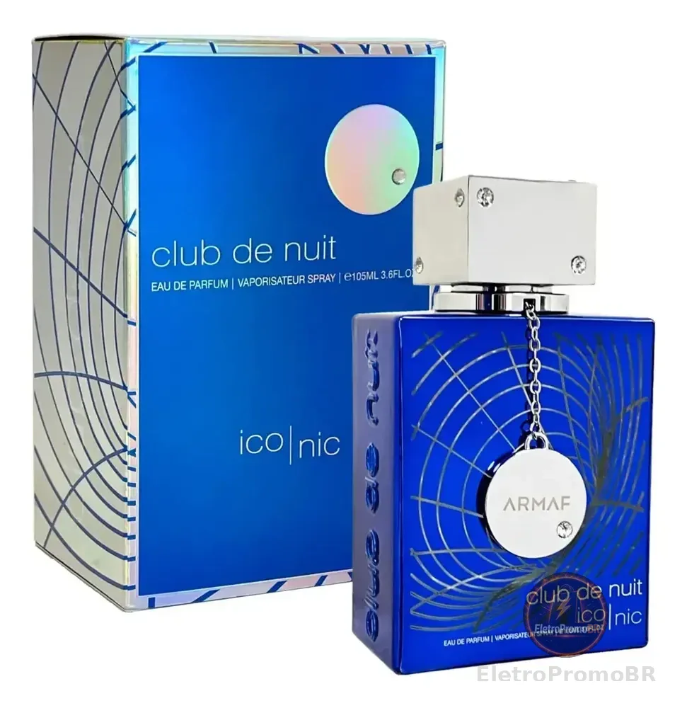 Perfume Club De Nuit Iconic ARMAF 105ml Eau De Parfum - Masculino