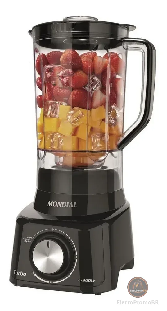 Liquidificador Turbo Full Mondial 900W - L-900 FB
