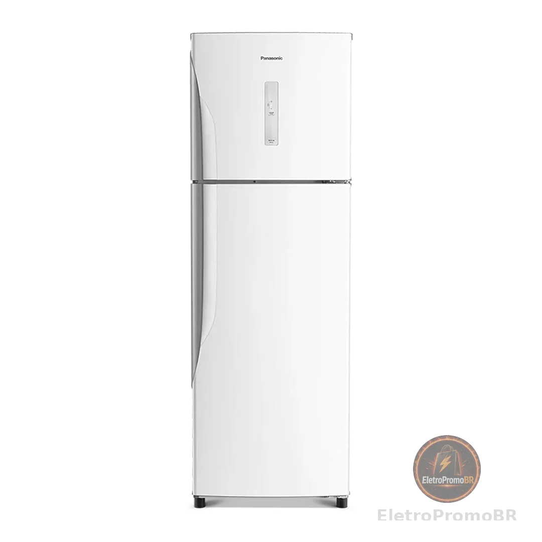Geladeira Ideal+ Panasonic BT41 Frost Free Tecnologia Antibactéria 391L Branca - NR-BT41PD2WB 220V