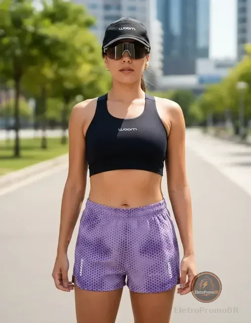 Shorts Running Woom Marathon Feminino I