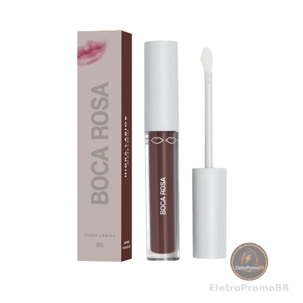 Boca Rosa - Hidra Labios Marrom Translúcido 3G