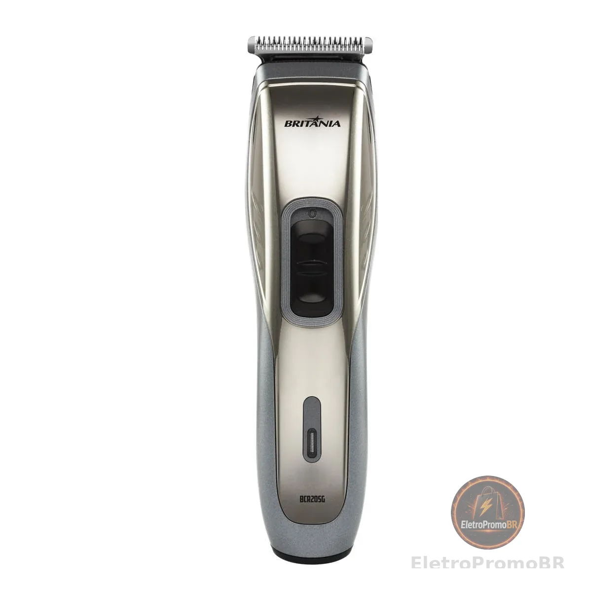 Cortador de Cabelos Britânia BCR20SG Cinza 3W Bivolt