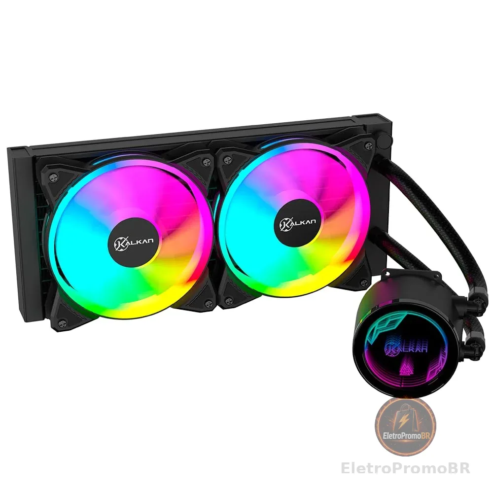 Water Cooler Kalkan Iota V2 240 RGB 240mm TDP 250W KLK00068