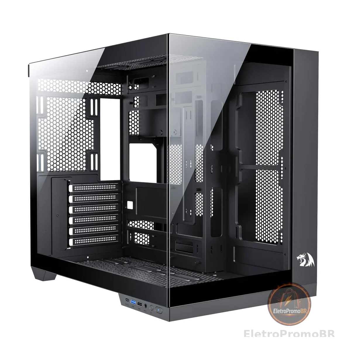 Gabinete Redragon Wideload Pro CA-604B-PRO