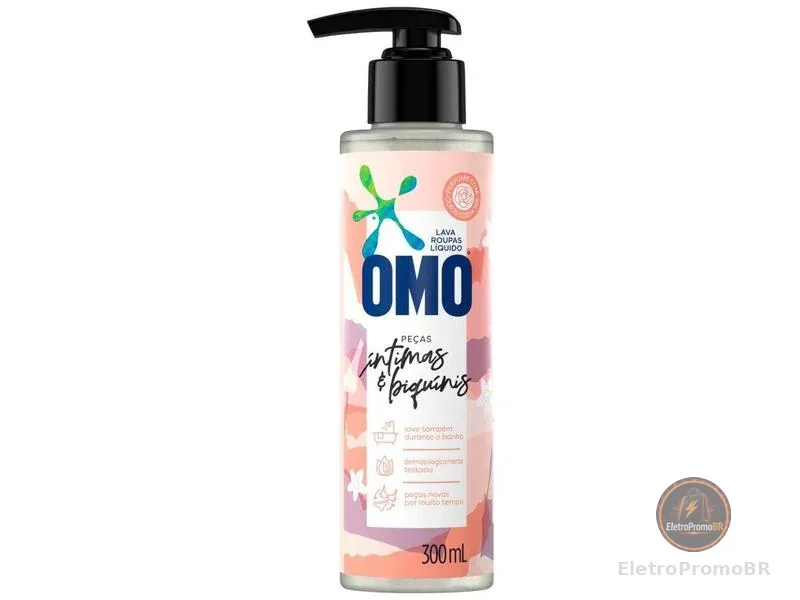Sabão Líquido Omo Peças Intimas e Biquínis 300ml