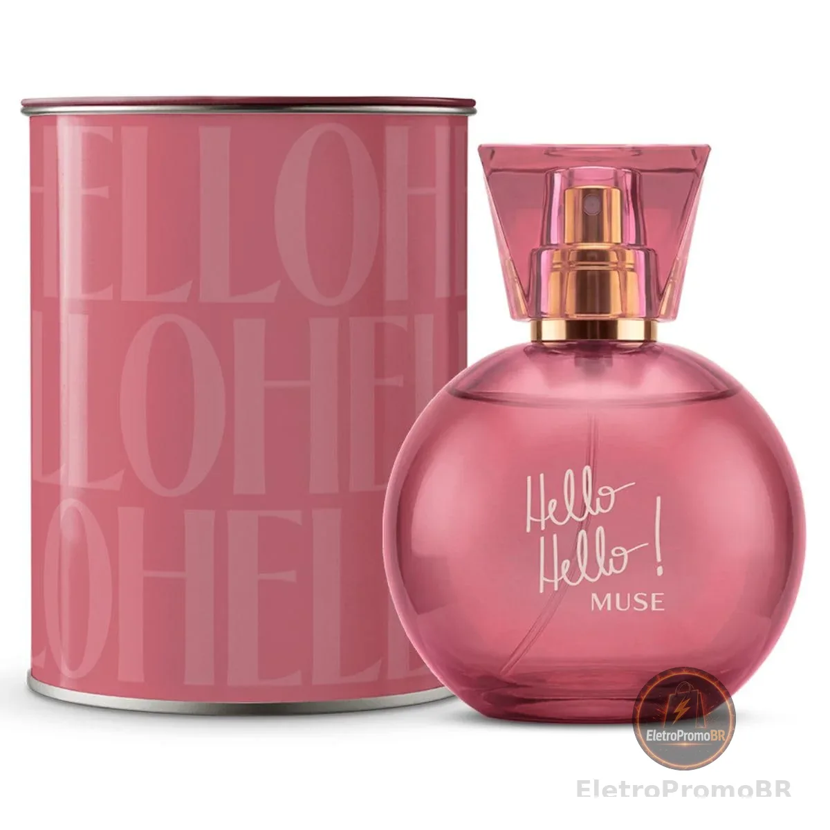 Deo Colonia Hello Hello Muse 100ml Perfume Feminino Nah Cardoso Ciclo Com Lata