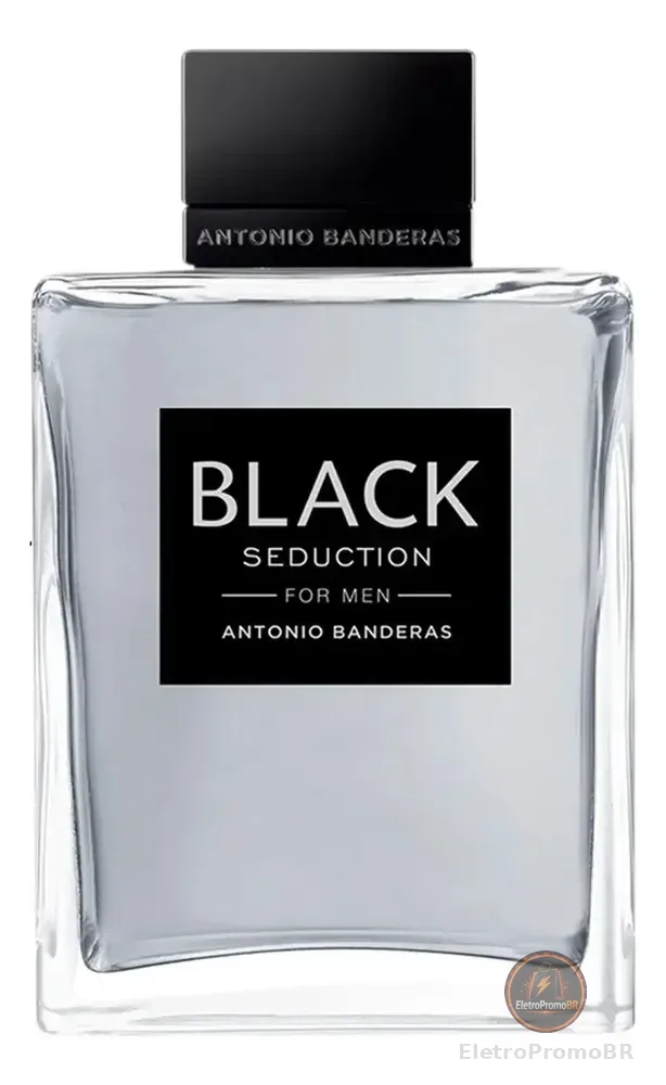 Perfume Anotnio Banderas Black Seduction Masculino Eau de Toilette 200ML - Distribuidor Autorizado