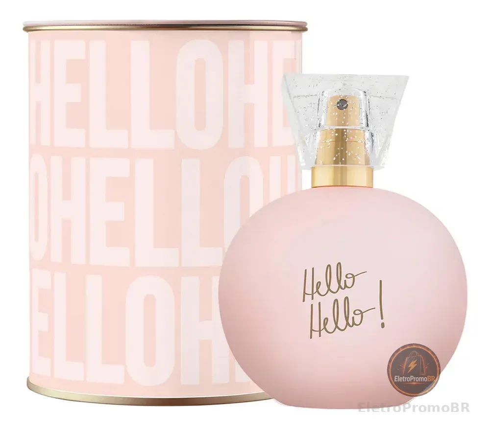 Ciclo Hello Hello! Lata Eau de cologne feminina 100ml
