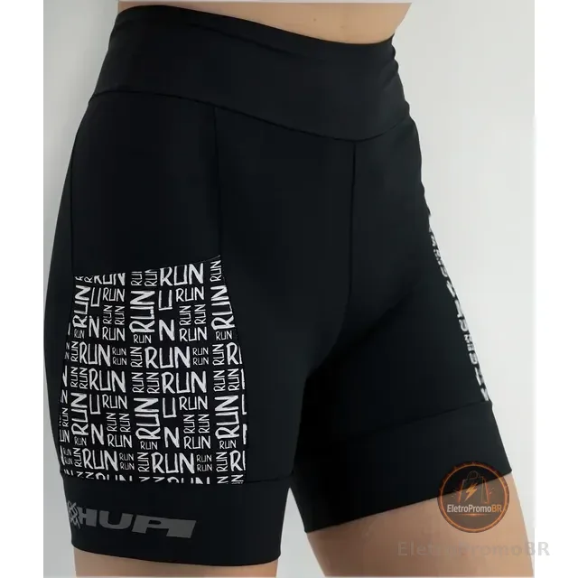 Bermuda De Compressão Para Corrida Hupi Run Run Feminina Cur