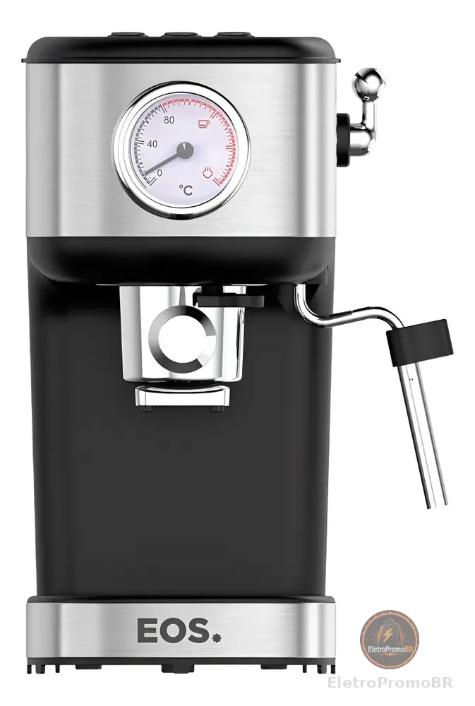 Cafeteira Espresso Eos 2 Em 1 Italiana Inox Ecf06ec Inox