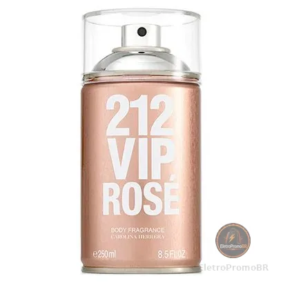 Perfume Carolina Herrera 212 Vip Rosé Body Spray Feminino 250ml
