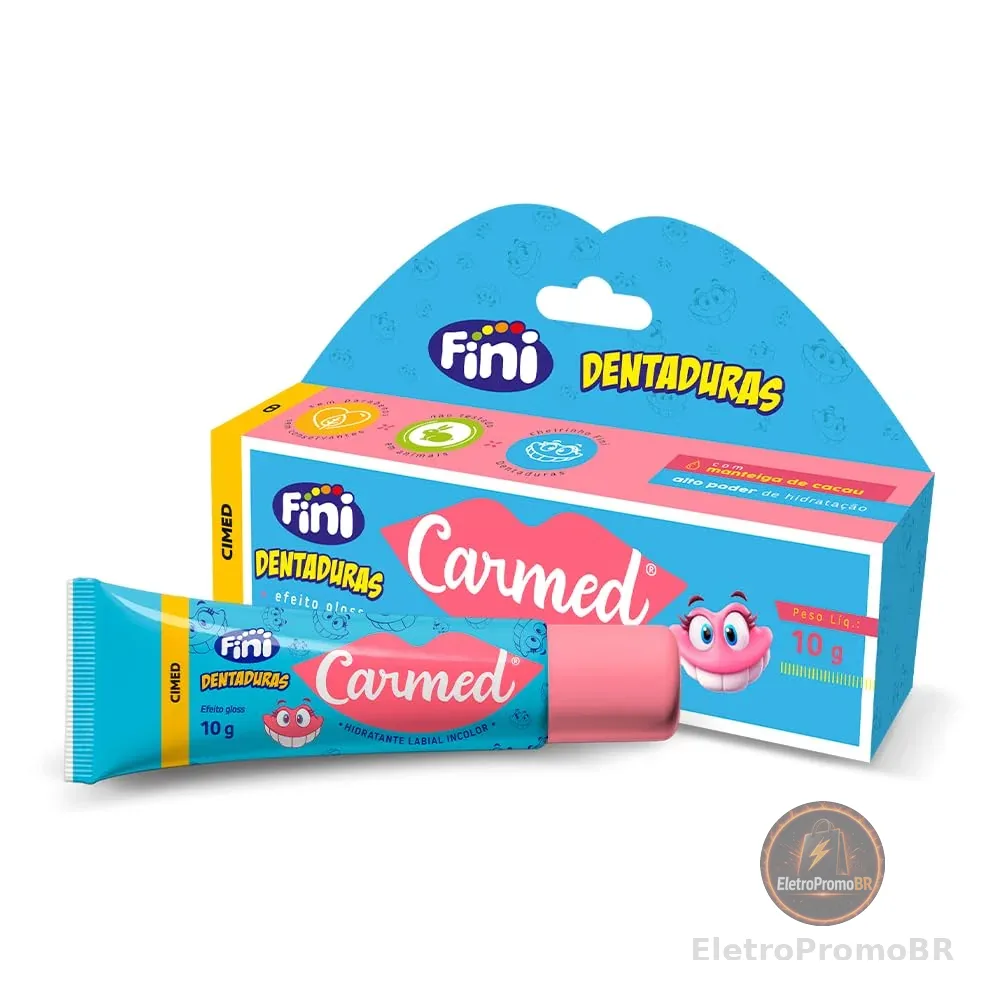 Carmed Fini Dentadura Hidratante Labial 10g