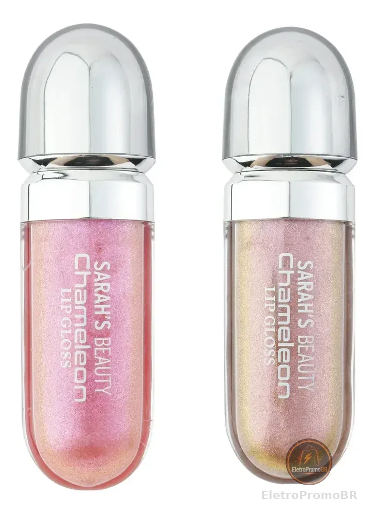 Kit 2 Gloss Labial - Escolha Suas Cores - Sarah's Beauty Cor 4 E 5