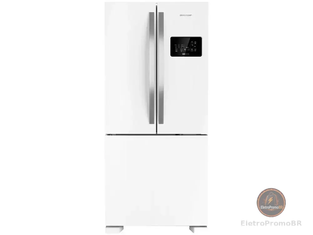 Geladeira Brastemp Frost Free French Door Branca 554L BRO85AB - 220V - AliExpress 6