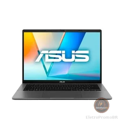 Notebook ASUS Vivobook Intel Core Ultra 5 225H 16GB, 512GB, KeepOS, 14.0" LCD LED, Matte Gray - S14S3407CA-LY171