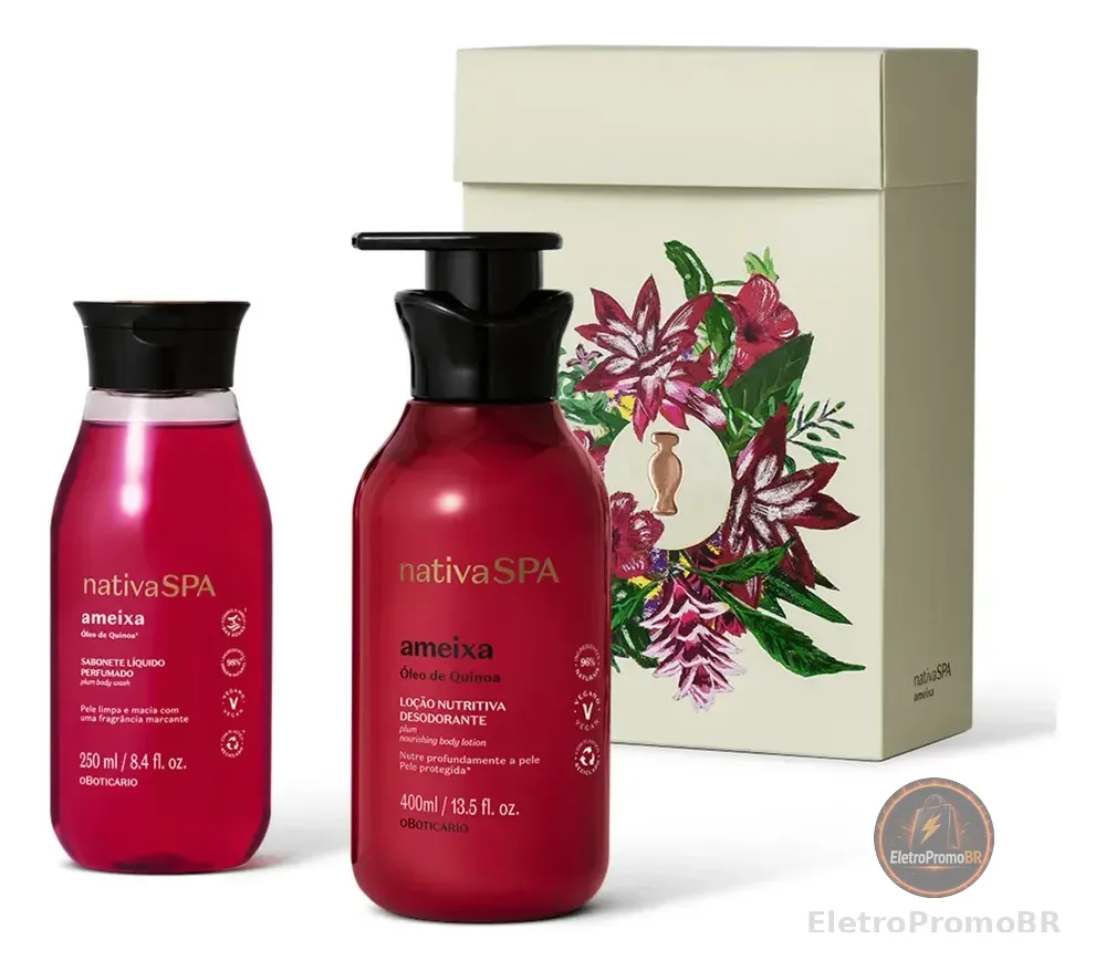 O Boticário Nativa Spa Ameixa Kit Presente